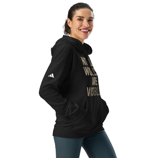 adidas "Not All Wounds Are Visible" fleece hoodie