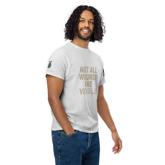 "Not All Wounds are visible" DryBlend® T-Shirt