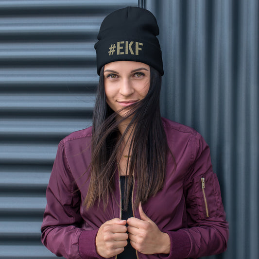 #EKF Embroidered Beanie
